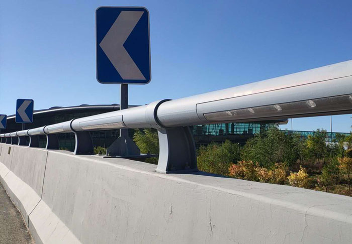 Overpass Bridge Handrail